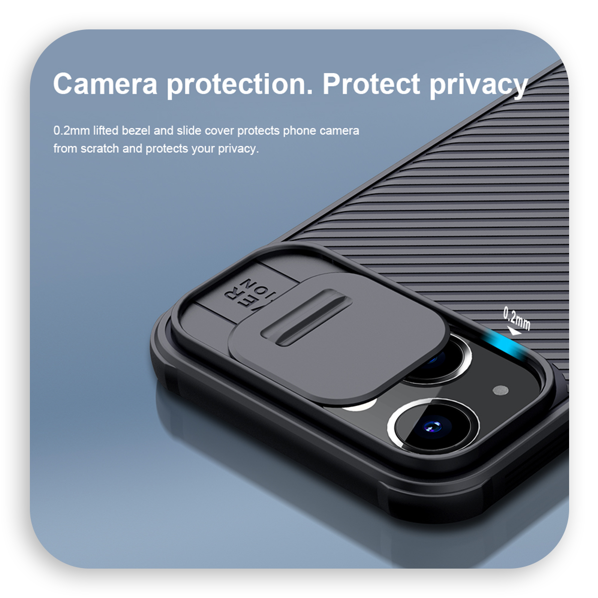 Nillkin CamShield Pro Case для Apple iPhone 13 mini Black Для телефона