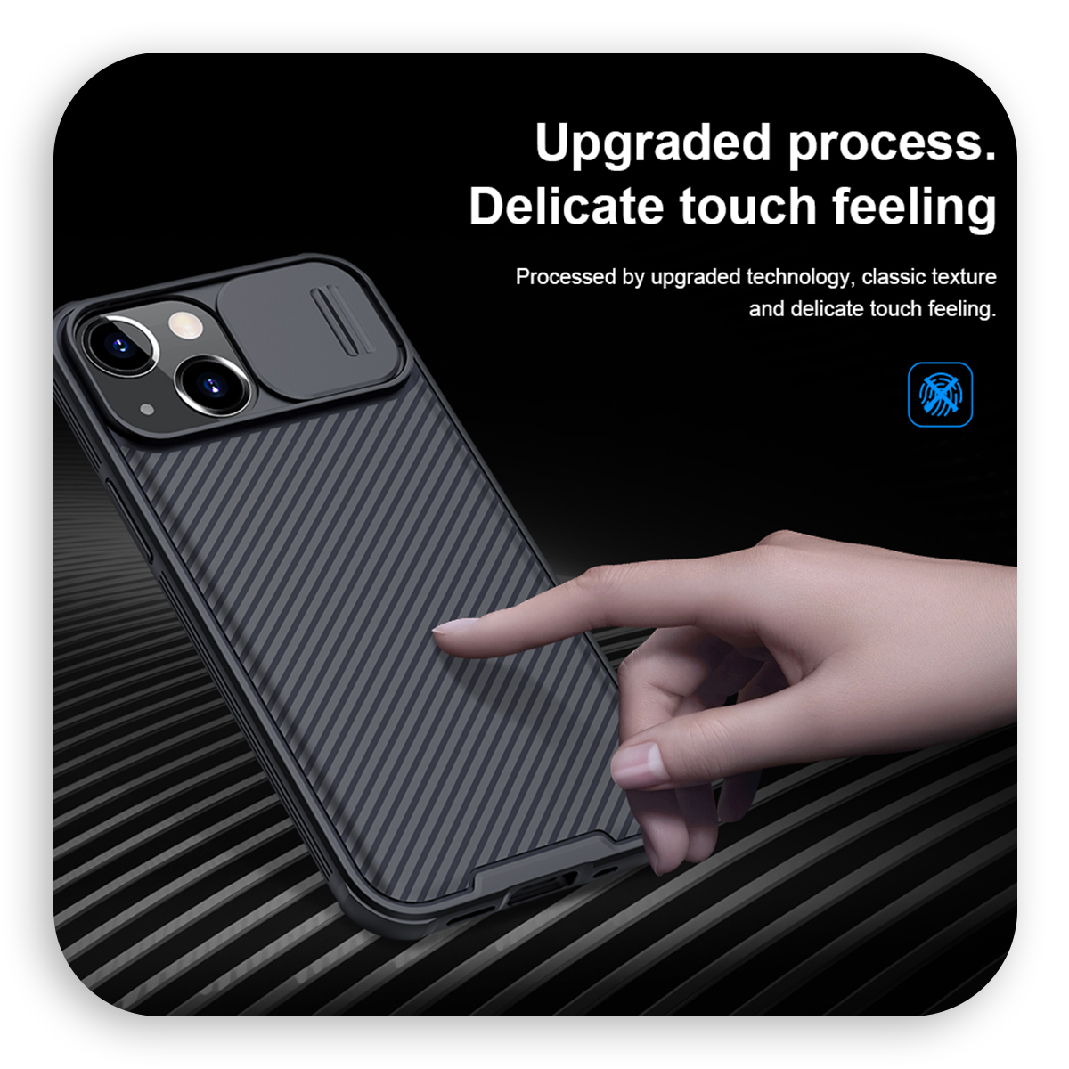 Nillkin CamShield Pro Case для Apple iPhone 13 mini Black Для телефона Панель (Накладка на корпус) Противоударный