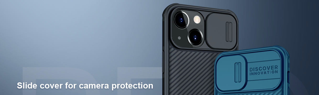 Nillkin CamShield Pro Case для Apple iPhone 13 mini Black Для телефона Панель (Накладка на корпус) Противоударный Рифленая текстура Защита камеры