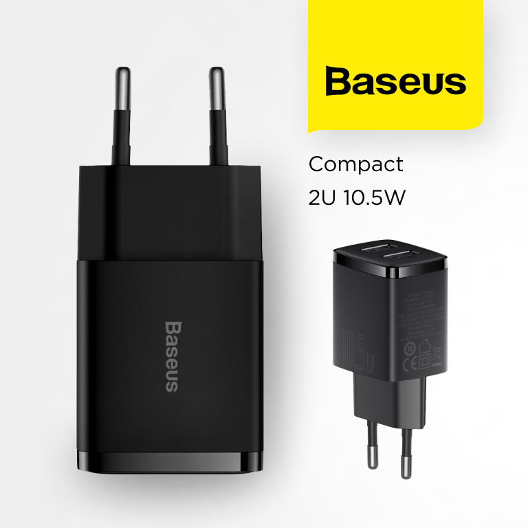 Фото 1 Baseus Compact 2U 10.5W