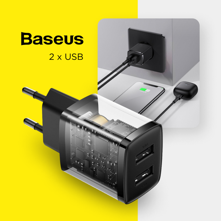 Фото 2 Baseus Compact 2U 10.5W