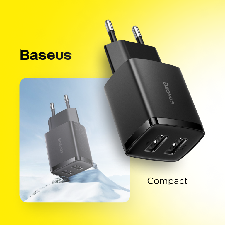 Фото 5 Baseus Compact 2U 10.5W