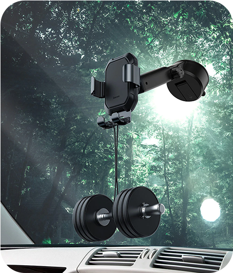 Фото 2 Baseus Tank gravity car mount holder