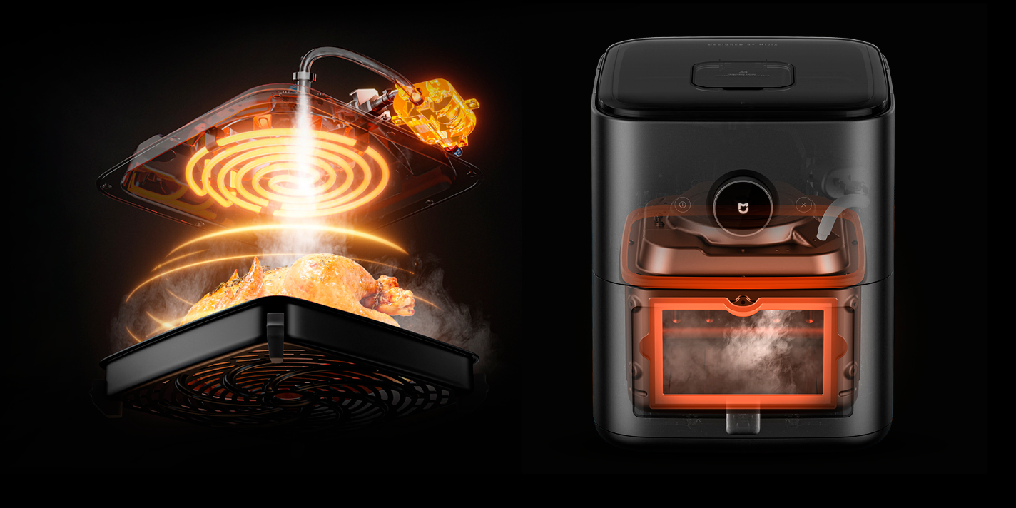 Фото Smart Steam Air Fryer 7L