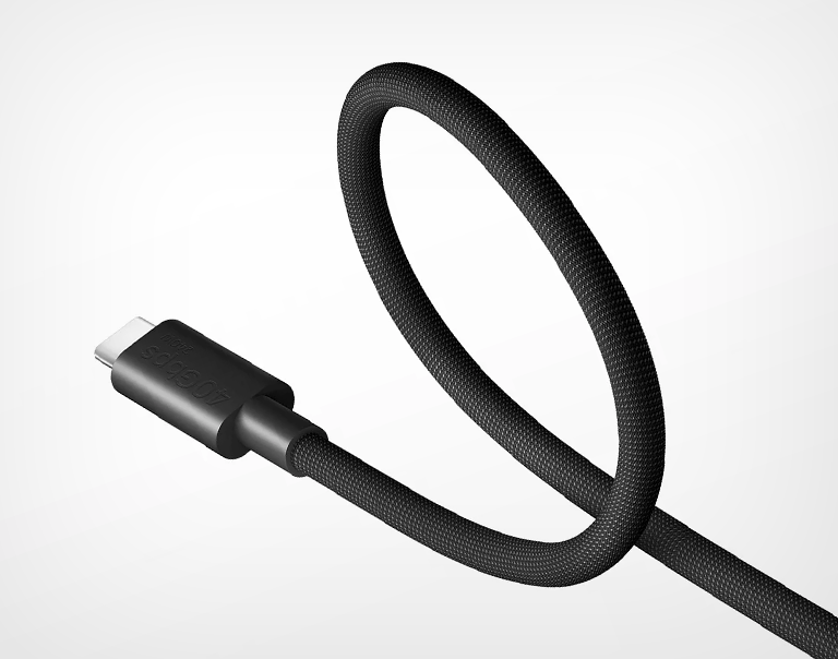 Фото Xiaomi USB4 Braided Type-C-Type-C 6A 1m