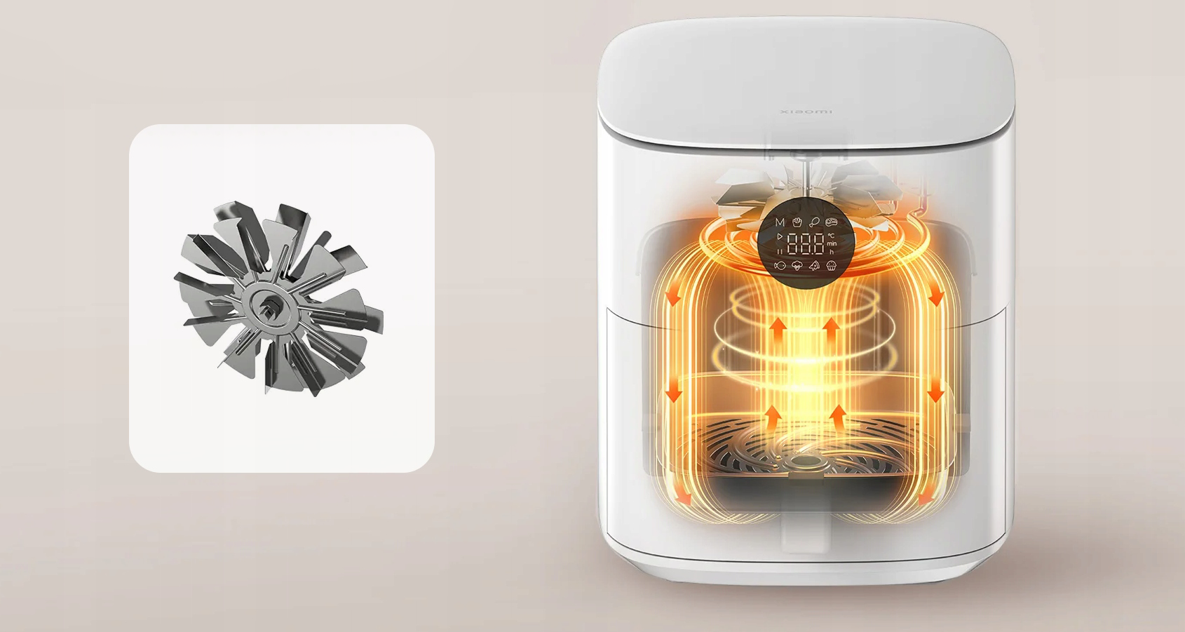 Фото Xiaomi Air Fryer 6.5L EU WH