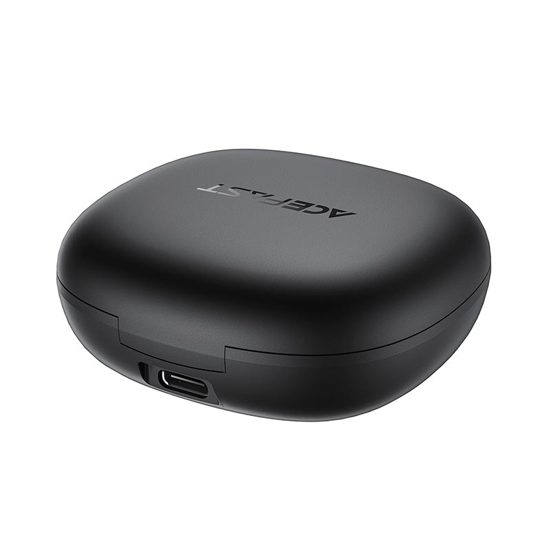 Микрофон ACEFAST wireless lavalier microphone R5 |Type-C, 2mic, AI noise reduction, 6/32h, 50m, 70/400mAh| black (6974316287407) Черный на картинке №6