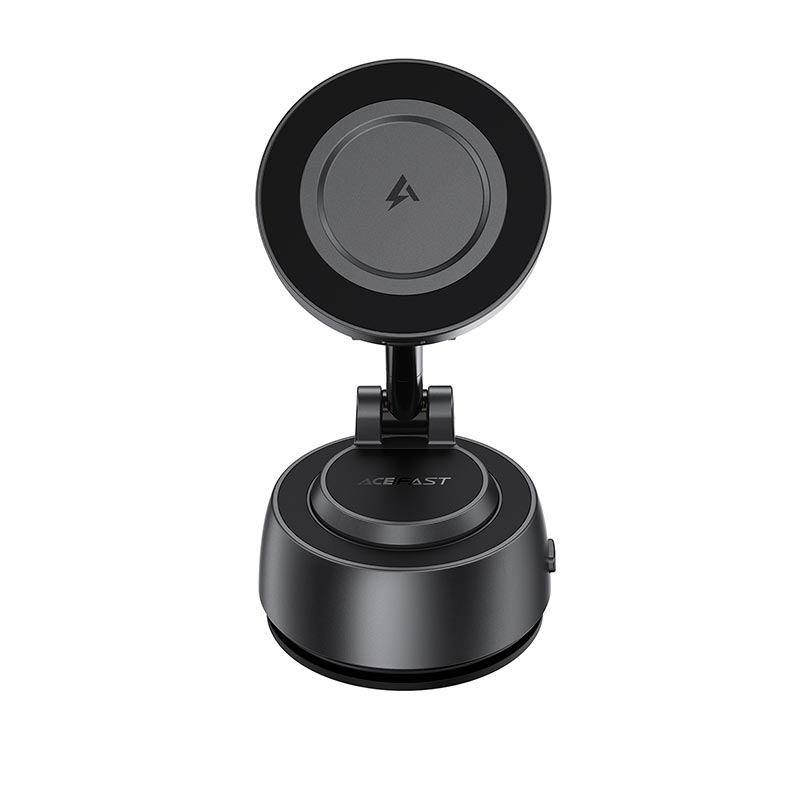 Автодержатель ACEFAST wireless charging car holder with electric suction cup for dashboard E53 |4.7-6.9, 5-15W, 110mAh| metal-grey (6974316287926) Серый на картинке №4