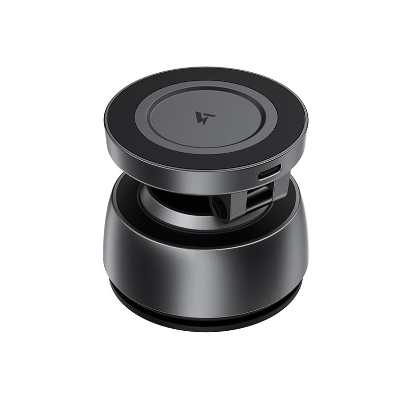 Автодержатель ACEFAST wireless charging car holder with electric suction cup for dashboard E53 |4.7-6.9, 5-15W, 110mAh| metal-grey (6974316287926) Серый на картинке №7