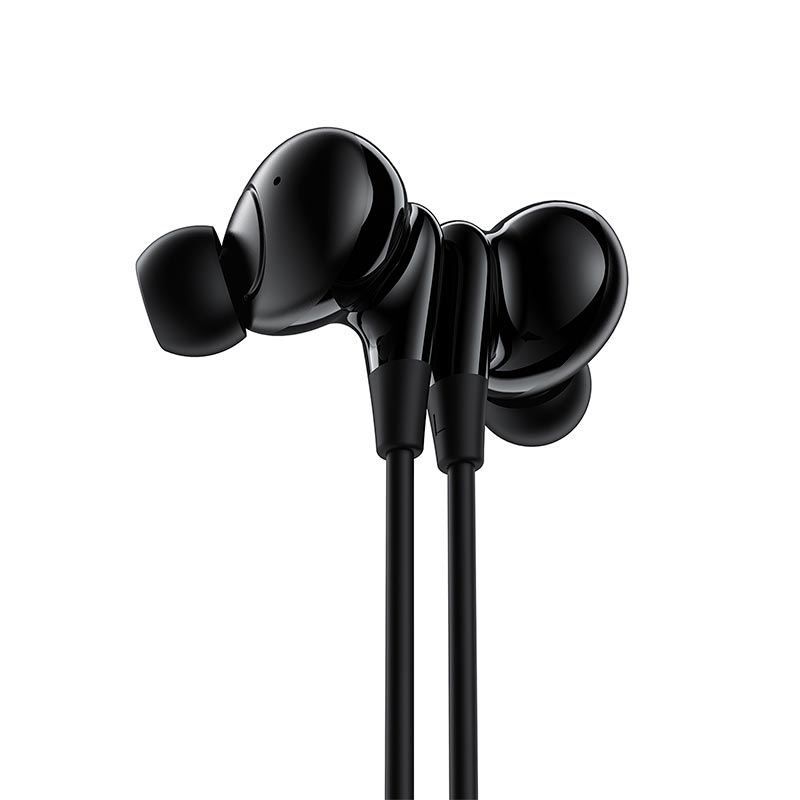 Навушники ACEFAST neck-hanging wireless earphones with speakers N11 IPX4 |BT6.0/TF, 90h earphones/30h speakers, 900mAh| black (6974316287728) Чорний на малюнкі №6