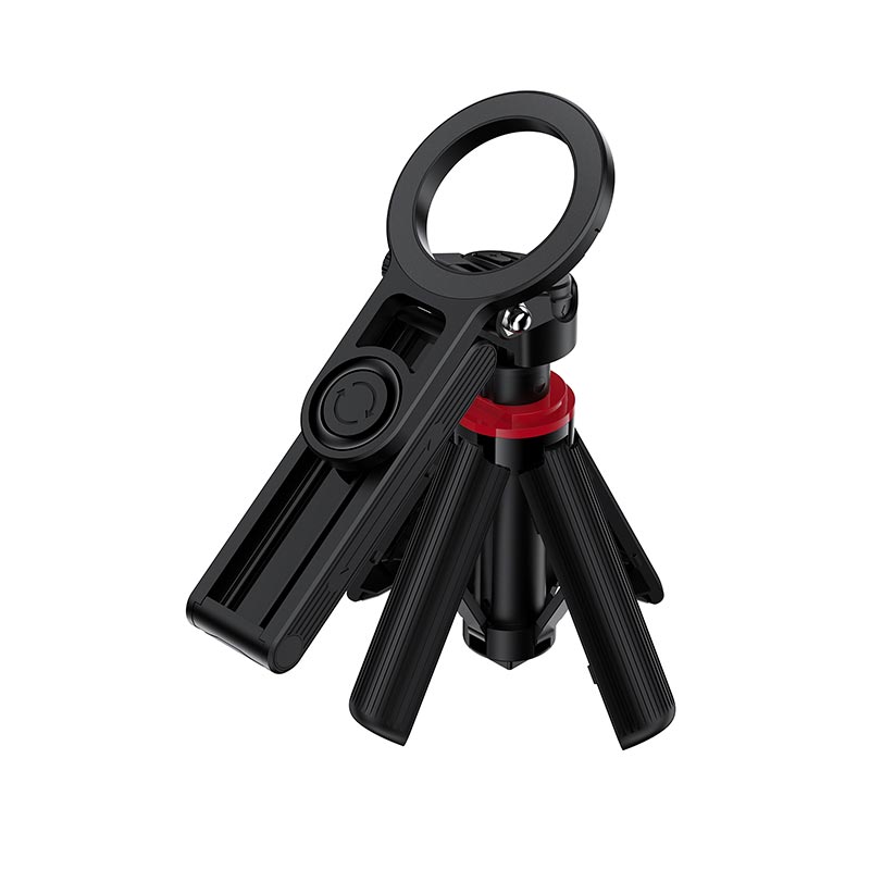 Монопод ACEFAST multifunctional mini selfie stick E72 |4.7-6.9, 463mm, BT5.3 remote, tripod| black (6974316288138) Черный на картинке №8