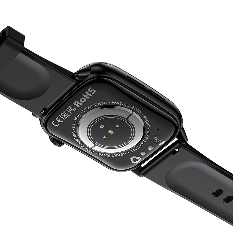 Smart Watch ACEFAST sports and health smart watch G1 IP68 |1.95 AMOLED, 410x502, BT5.3, 300mAh, 6 days| black (6974316287384) Черный на картинке №5