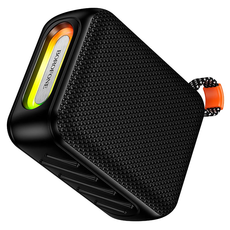 Акустика BOROFONE Felicitous BT speaker BR106 |BT5.4, USB/TF/FM/TWS, 8W, 3h, 800mAh| black (6941991129230) Черный на картинке №4