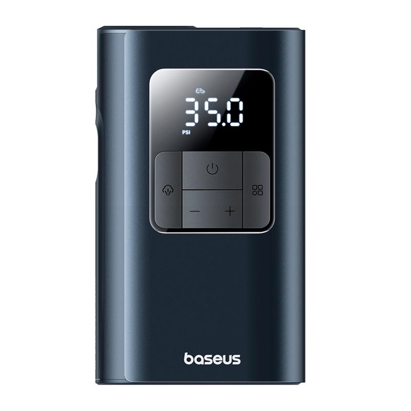 Портативный компрессор для автомобиля Baseus PrimeTrip VA1 Wired and Wireless 2-in-1 Tire Inflator |20000r/min, 75W| black (C11169001121-00) Черный на картинке №12