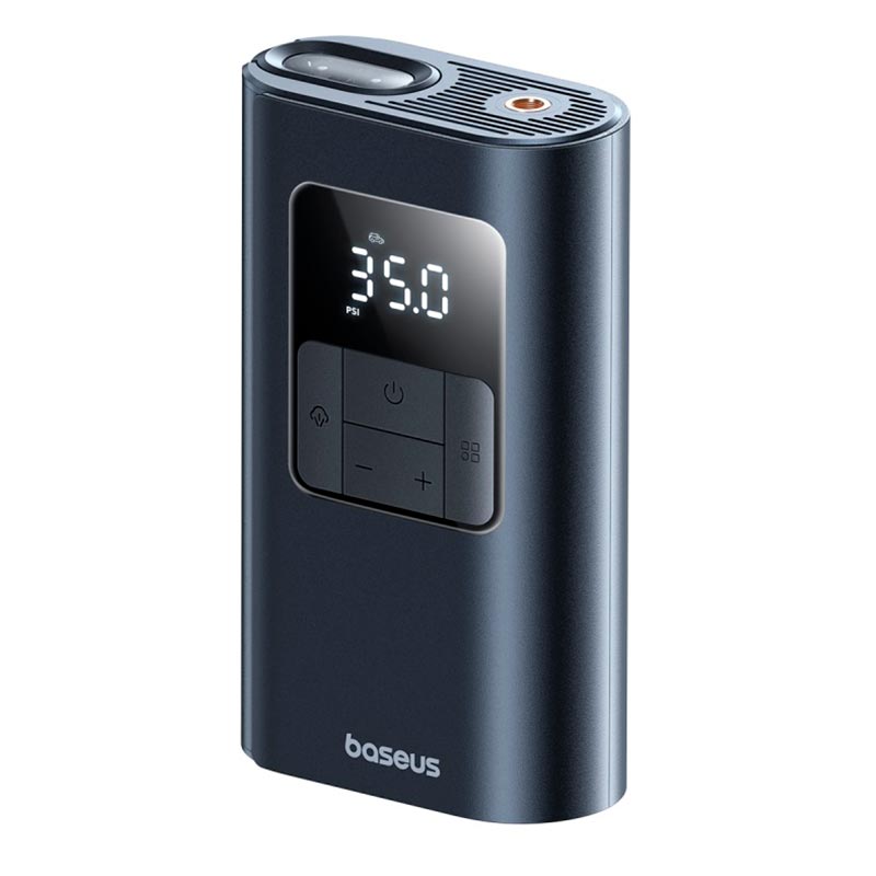 Портативный компрессор для автомобиля Baseus PrimeTrip VA1 Wired and Wireless 2-in-1 Tire Inflator |20000r/min, 75W| black (C11169001121-00) Черный на картинке №14