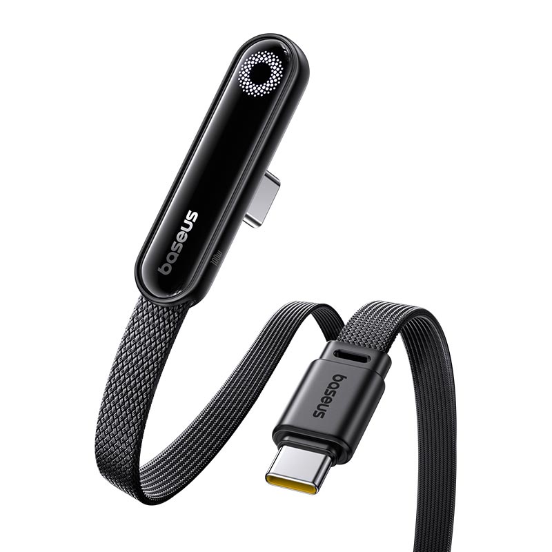 Кабель Baseus MVP 3 Fast Charging Cable USB-C to USB-C |100W, 1m| black (P10382500121-00) Чорний на малюнкі №4