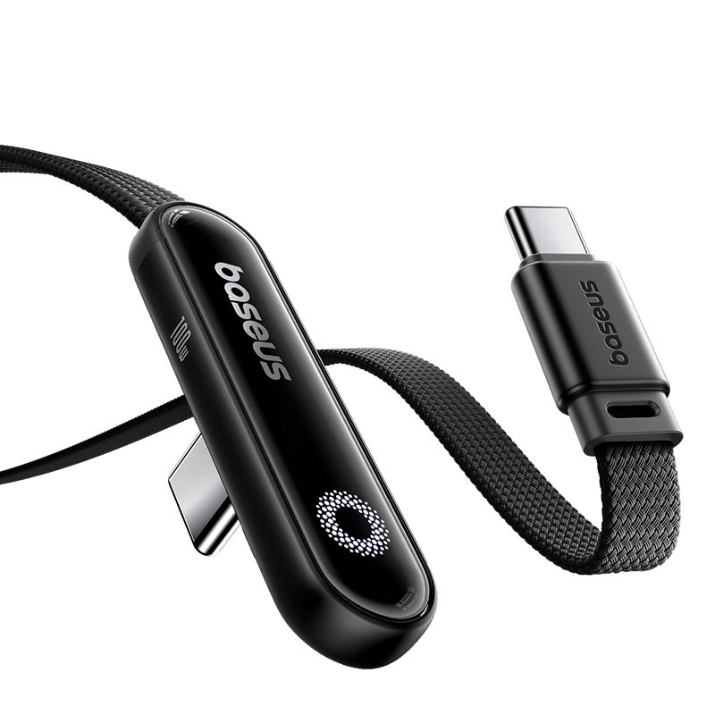 Кабель Baseus MVP 3 Fast Charging Cable USB-C to USB-C |100W, 1m| black (P10382500121-00) Чорний на малюнкі №5
