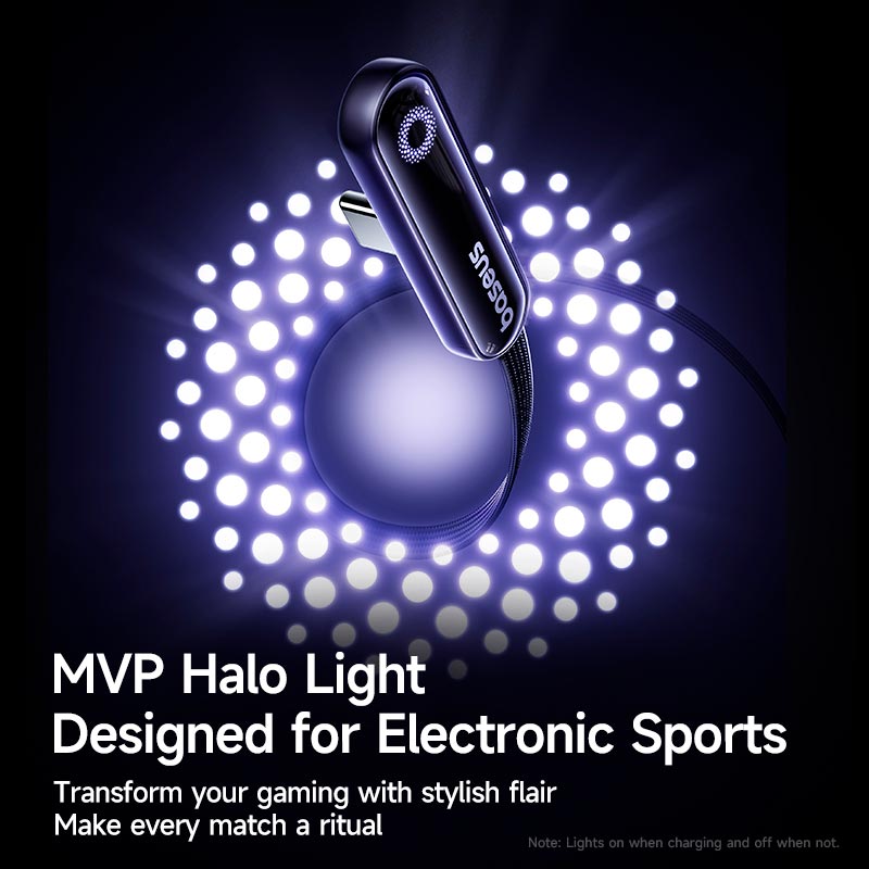 Кабель Baseus MVP 3 Fast Charging Cable USB-C to USB-C |100W, 1m| black (P10382500121-00) Чорний на малюнкі №8