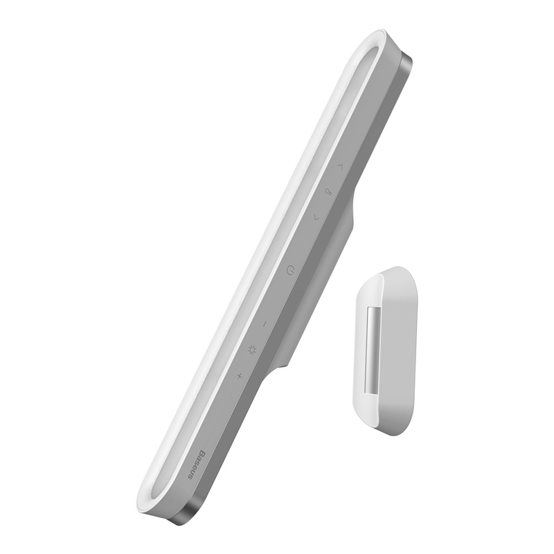 Универсальная лампа Baseus Magnetic Stepless Dimming Charging Desk Lamp Pro |5W, 1800mAh, 24h| white (DGXC-02) Белый на картинке №1