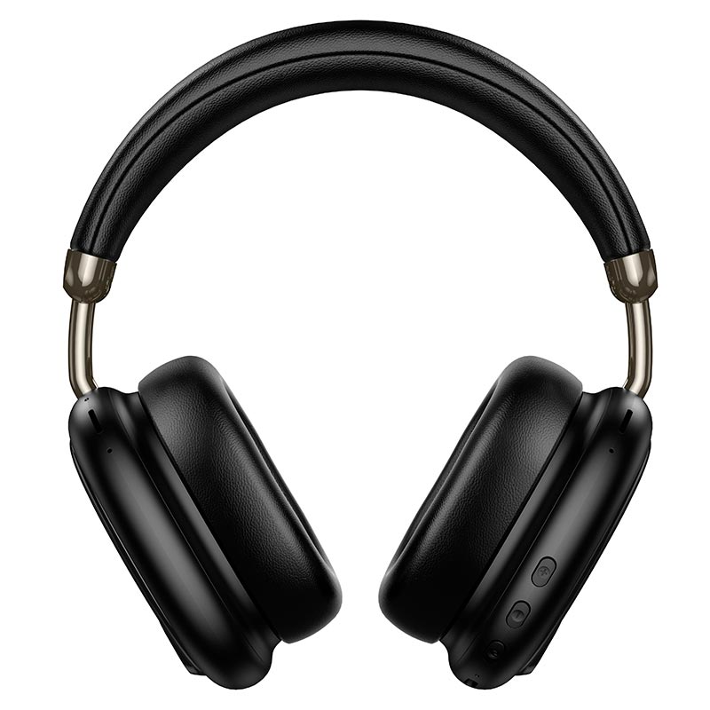 Навушники HOCO Brocade ANC BT headphones W76 |BT6.0, 90h/ANC 45h, 800mAh, App| black (6942007683807) Чорний на малюнкі №4