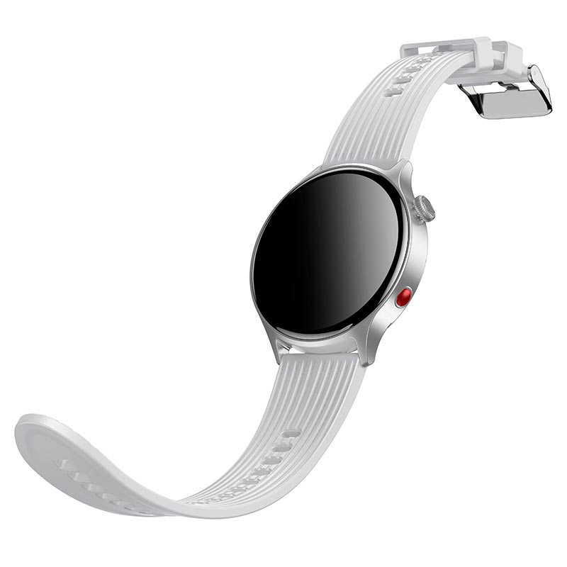Smart Watch HOCO smart watch (call+Find My) Y46 IP67 |1.39 TFT, 360x360, BT5.3, 280mAh, 3 days| silver (6942007685207) Серебристый на картинке №7
