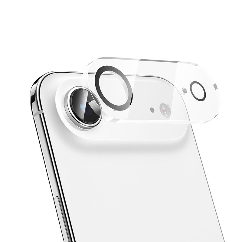 Захисне скло для камери iPhone 17 Air HOCO 3D all inclusive night shooting circle lens glass set (25PCS) (G13) transparent (6942007666008) Прозорий на малюнкі №1