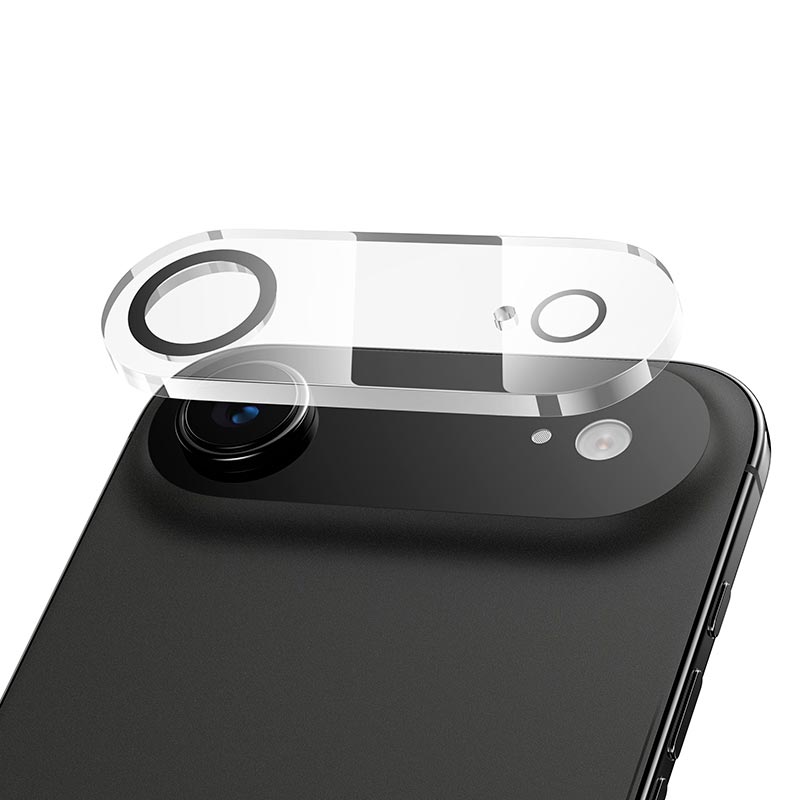 Захисне скло для камери iPhone 17 Air HOCO 3D all inclusive night shooting circle lens glass set (25PCS) (G13) transparent (6942007666008) Прозорий на малюнкі №10