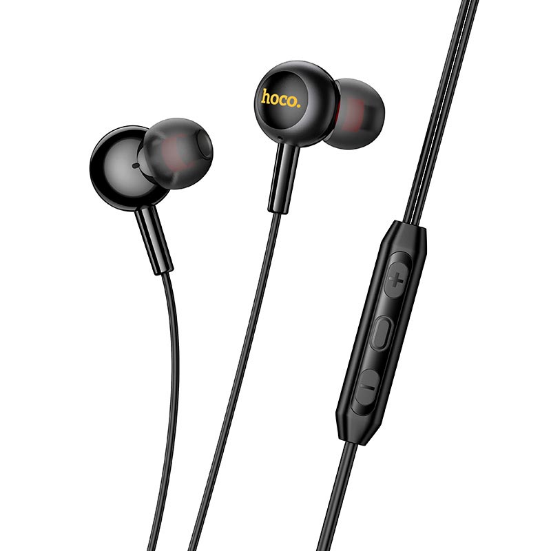 Навушники HOCO Type-C Gratified wire control digital earphones with microphone M120 |1.2m, 10mm| silver (6942007683708) Сріблястий на малюнкі №2