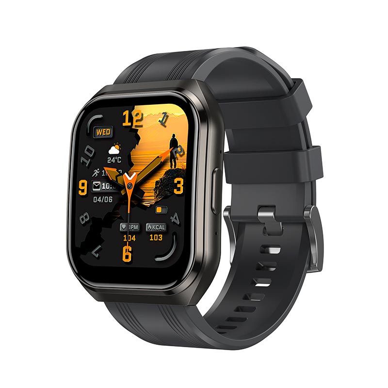 Smart Watch HOCO Y44 (call version) |BT5.3, 1.83, IP68, HeartRate, 50 days Standby| black (6942007680912) Черный на картинке №1