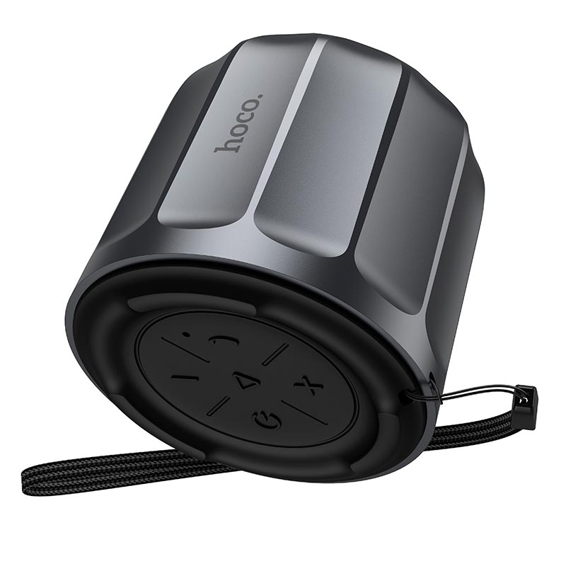 Акустика HOCO Bright BT speaker HC54 IPX4 |BT6.0, 3W, 4h, 500mAh| metal-grey (6942007683814) Серый на картинке №4