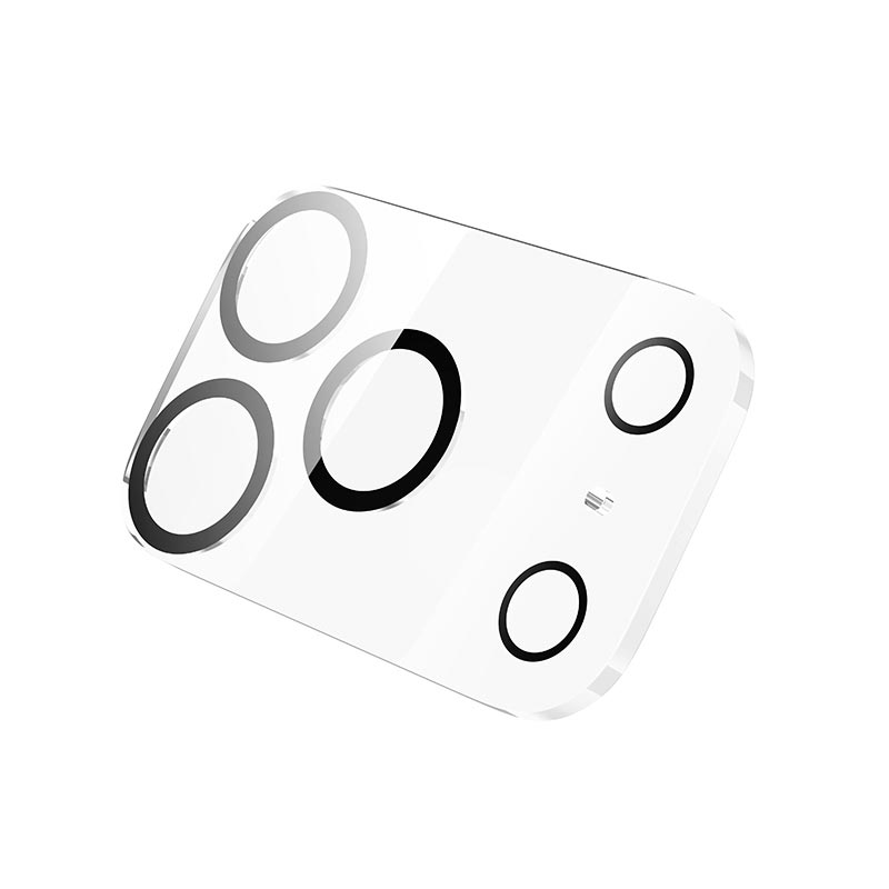 Захисне скло для камери iPhone 17 Pro HOCO 3D all inclusive night shooting circle lens glass set (25PCS) (G13) transparent (6942007666015) Прозорий на малюнкі №8