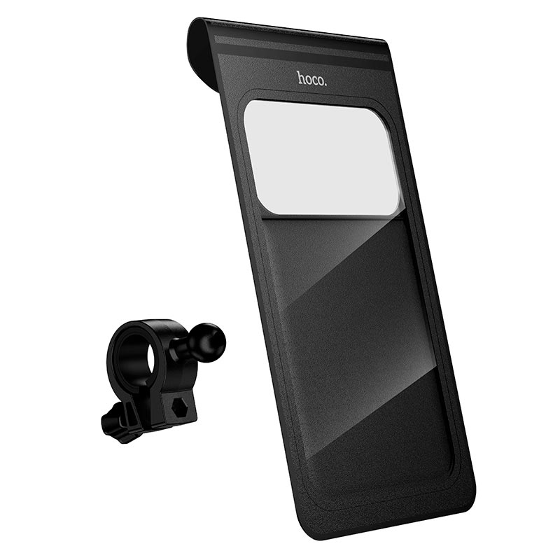Держатель HOCO Welle waterproof riding holder H110 IP67 |4.5-7.0, handlebar 17-26mm| black (6942007683715) Черный на картинке №8