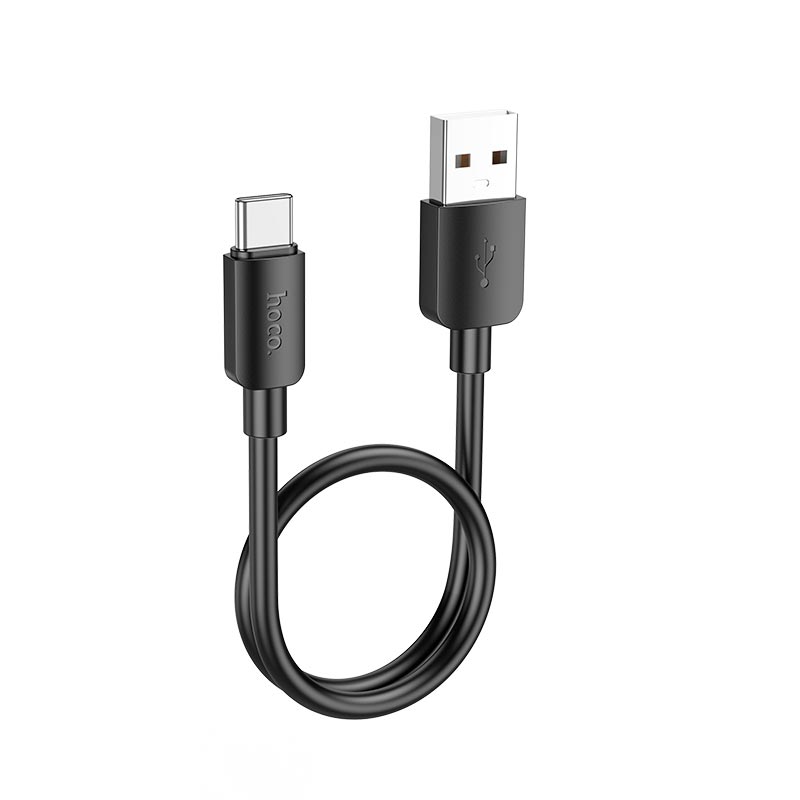 Кабель HOCO Type-C Hyper charging data cable X96 |0.25M, 27W/3A| white (6942007609418) Білий на малюнкі №2