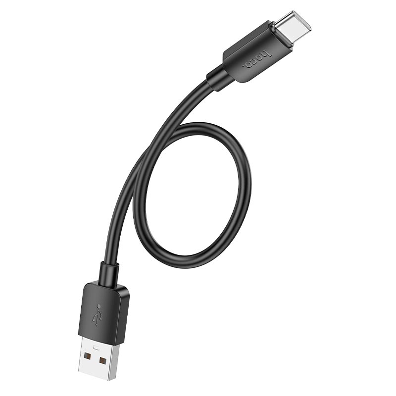 Кабель HOCO Type-C Hyper charging data cable X96 |0.25M, 27W/3A| white (6942007609418) Білий на малюнкі №6