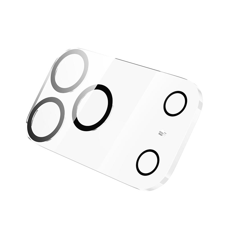 Захисне скло для камери iPhone 17 Pro Max HOCO 3D all inclusive night shooting circle lens glass set (25PCS) (G13) transparent (6942007666022) Прозорий на малюнкі №7
