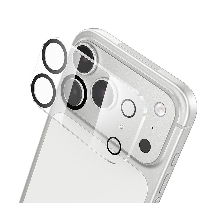 Захисне скло для камери iPhone 17 Pro Max HOCO 3D all inclusive night shooting circle lens glass set (25PCS) (G13) transparent (6942007666022) Прозорий на малюнкі №9