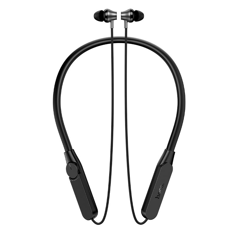 Наушники HOCO Naya neck-mounted BT earphones ES78 |BT6.0, LED Display, 120h| black (6942007680523) Черный на картинке №4