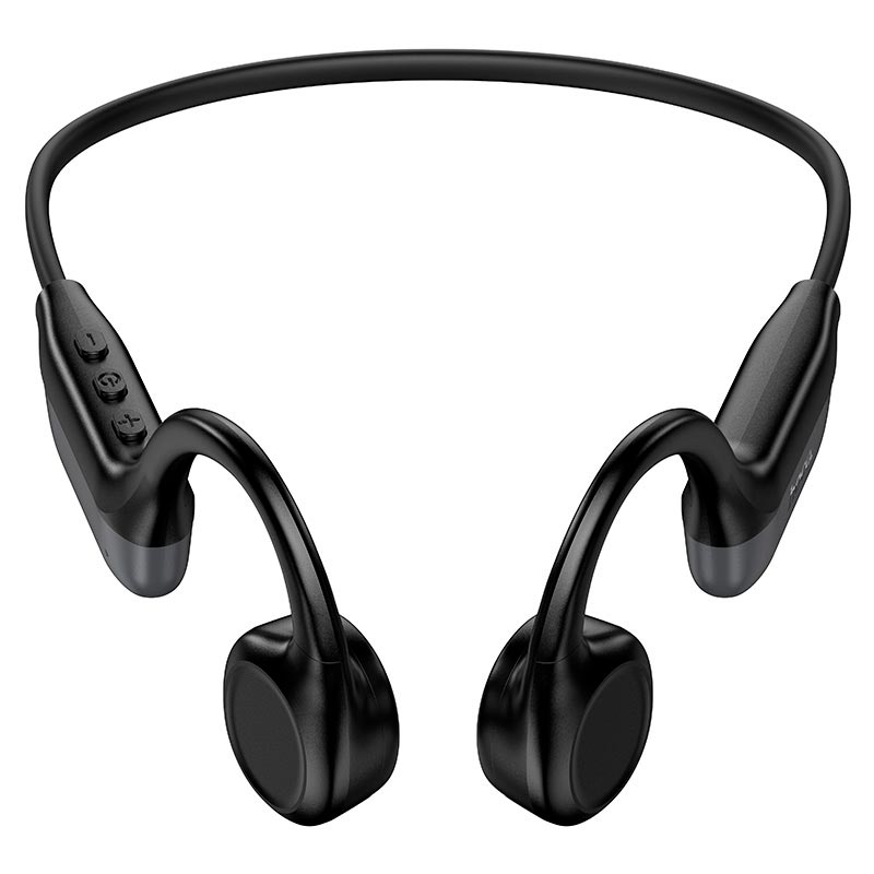 Навушники HOCO Cloud bone conduction BT headset ES79 |BT6.0, 7h, 220mAh| black (6942007686723) Чорний на малюнкі №1
