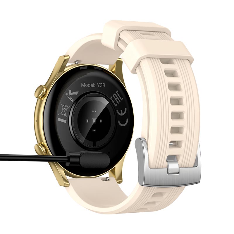 Кабель HOCO для Smart sports watch Y20/Y38 black (6942007619424) Чорний на малюнкі №5