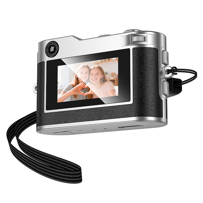 Цифровая фото-видео камера HOCO DV210 Mini digital camera |1080P, 1MP| black (6942007662925) Черный на картинке №1