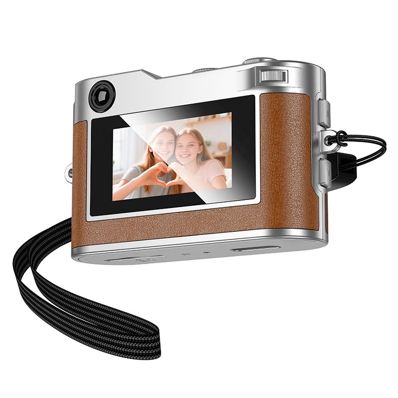 Цифровая фото-видео камера HOCO DV210 Mini digital camera |1080P, 1MP| black (6942007662925) Черный на картинке №10