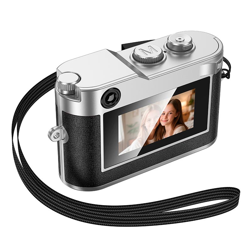 Цифровая фото-видео камера HOCO DV210 Mini digital camera |1080P, 1MP| black (6942007662925) Черный на картинке №6