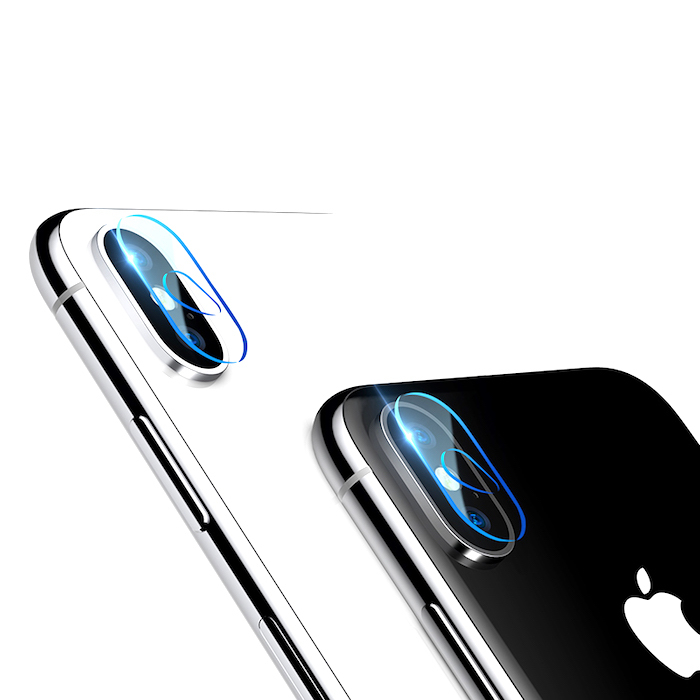 Захисне скло Hoco Lens flexible для камери iPhone X (2шт.) (V11) transparent Прозорий на малюнкі №2
