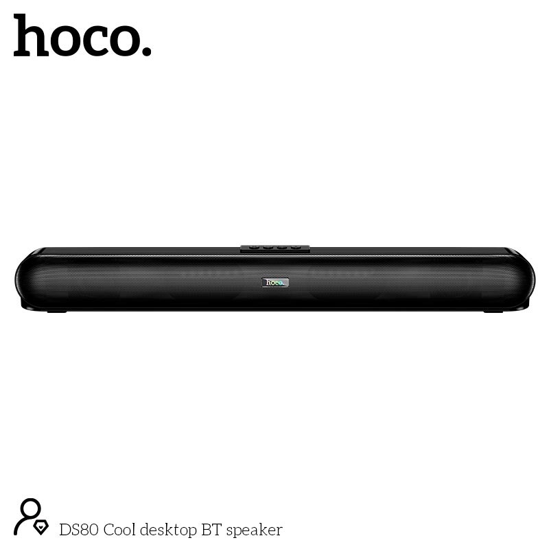 Акустика HOCO Cool desktop BT speaker DS80 |BT5.4, USB/TF/AUX.FM/TWS, 10W, 4h| black (84026) Черный на картинке №4