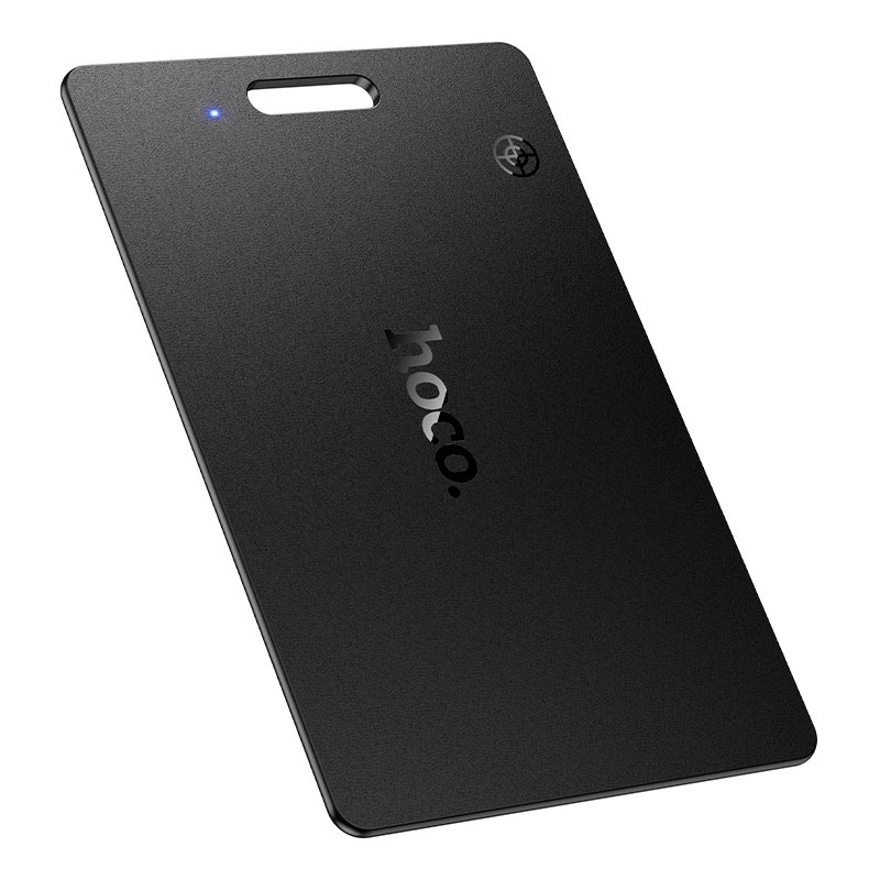 Пошуковий трекер HOCO Peregrino GOOG card type anti-lost device E97A |Google Find| black (6942007659734) Чорний на малюнкі №8