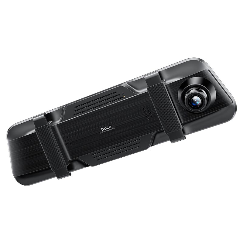 Видеорегистратор HOCO 9.66-inch rearview mirror driving recorder (dual-channel) |1080p, 24h Monitoring| black (DI36) Черный на картинке №5