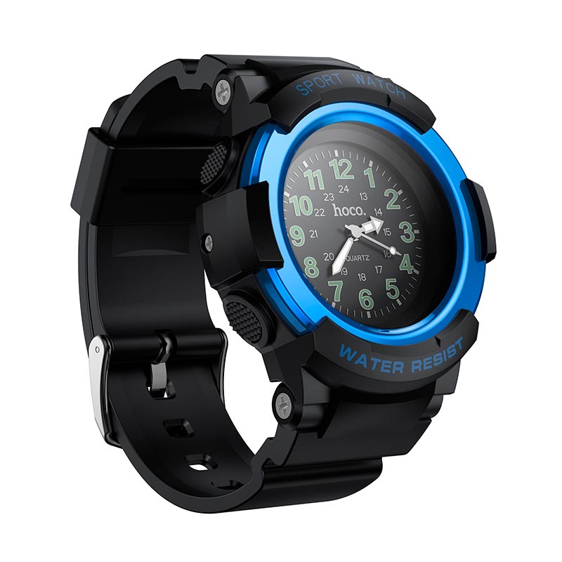 Детские кварцевые часы HOCO childrens quartz watch with anti-lost device E112 IPX7 |Apple Find My, Anti-Lost 9-12 months, watch 10-12 months, 230/28m black (6942007683838) Черный на картинке №2