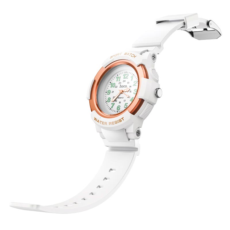 Детские кварцевые часы HOCO childrens quartz watch with anti-lost device E112 IPX7 |Apple Find My, Anti-Lost 9-12 months, watch 10-12 months, 230/28m black (6942007683838) Черный на картинке №8