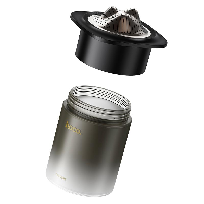 Ароматизатор HOCO Gracieux car home dual-use air fragrance ZP53 (cologne) black (6942007681445) Чорний на малюнкі №2