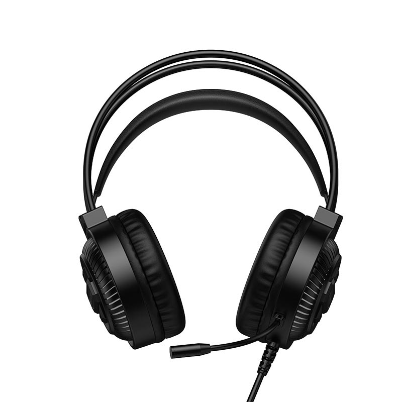Навушники HOCO Extreme gaming headphones W118 |USB/3.5mm, 2m, 40mm, 3-color light| black (6942007685245) Чорний на малюнкі №6